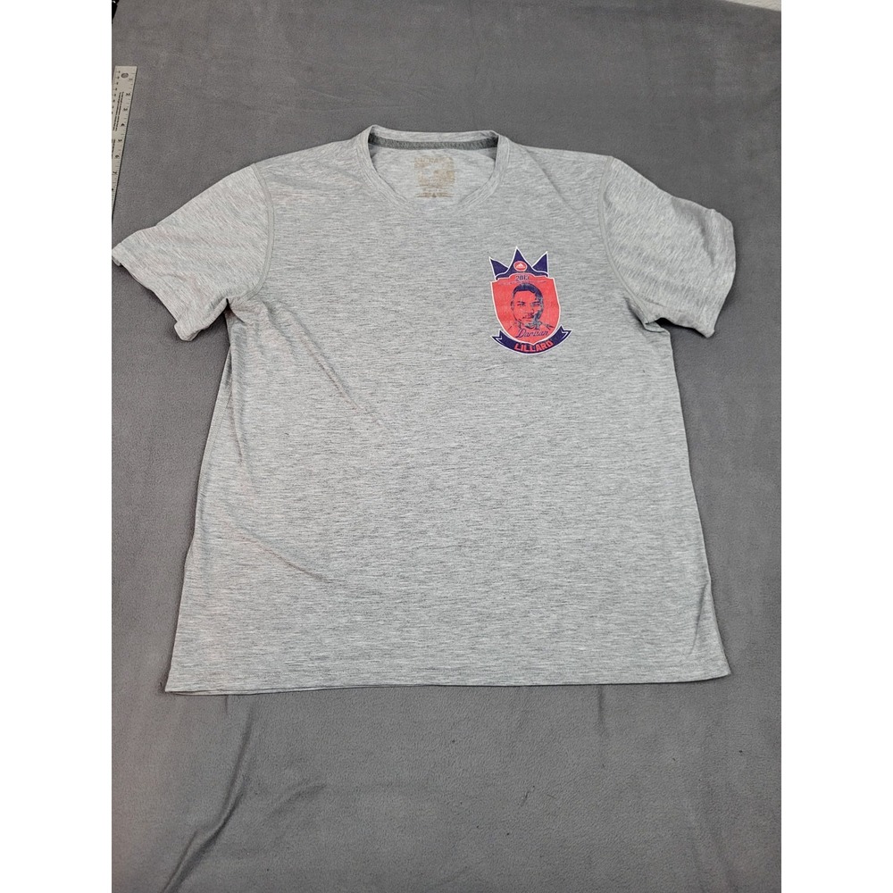 Adidas Damian Lillard Shirt‎ Large Gray Lightweight Rookie Of The Year Townbiz